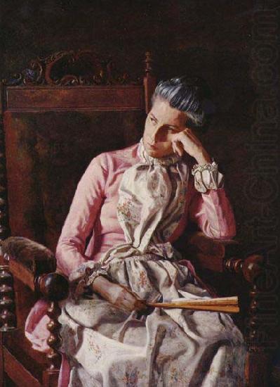 Miss Amelia C. Van Buren, Thomas Eakins